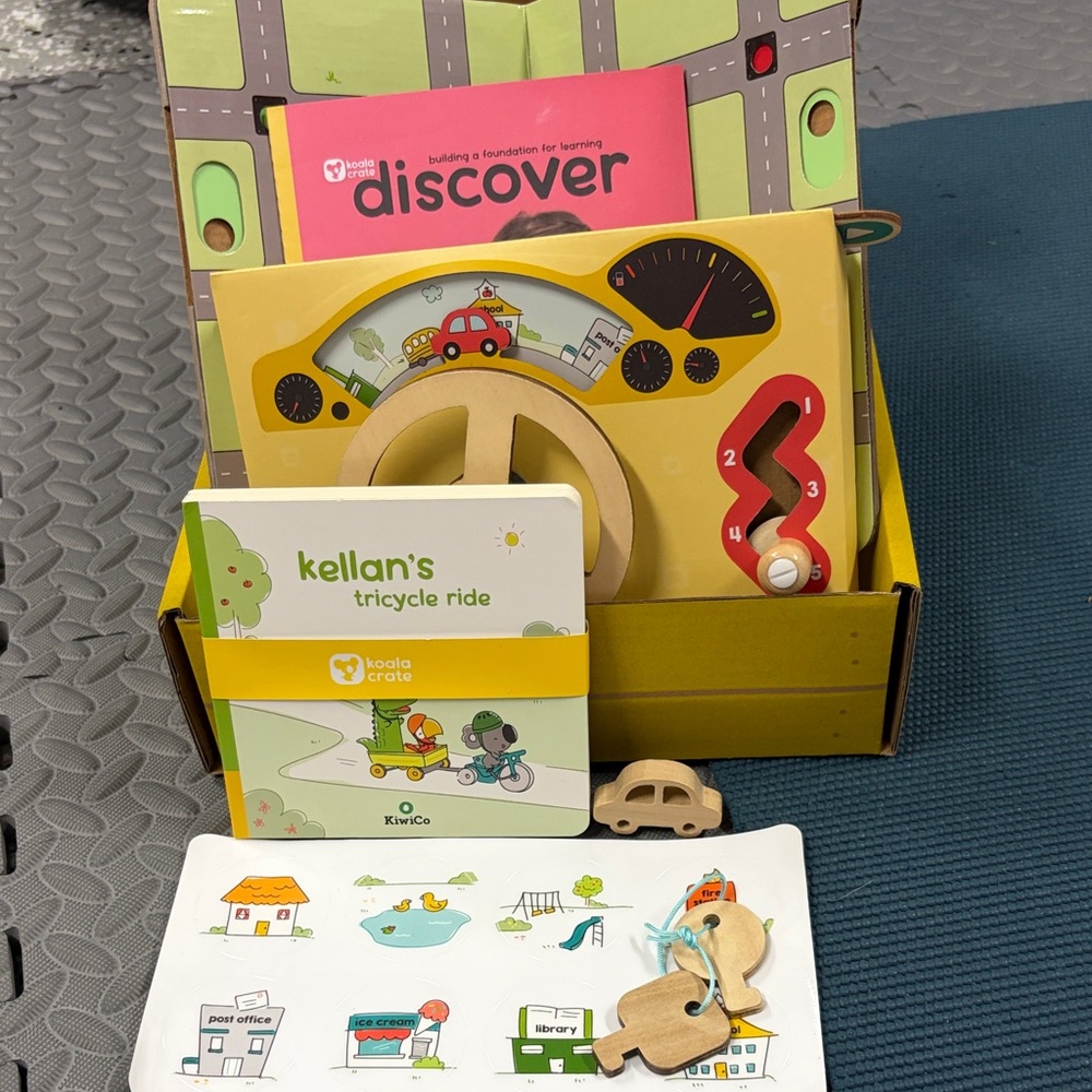 Koala Crate Kids Toy Set - Little Driver